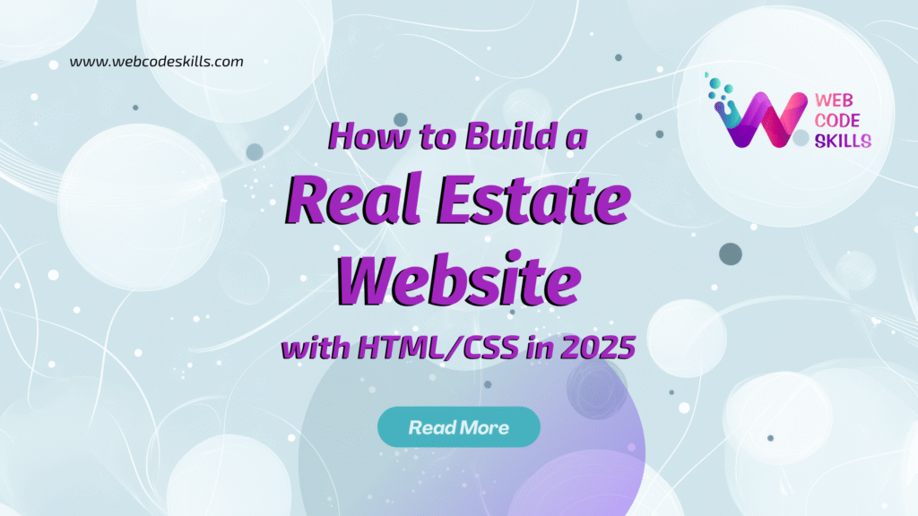 Real Estate Website design