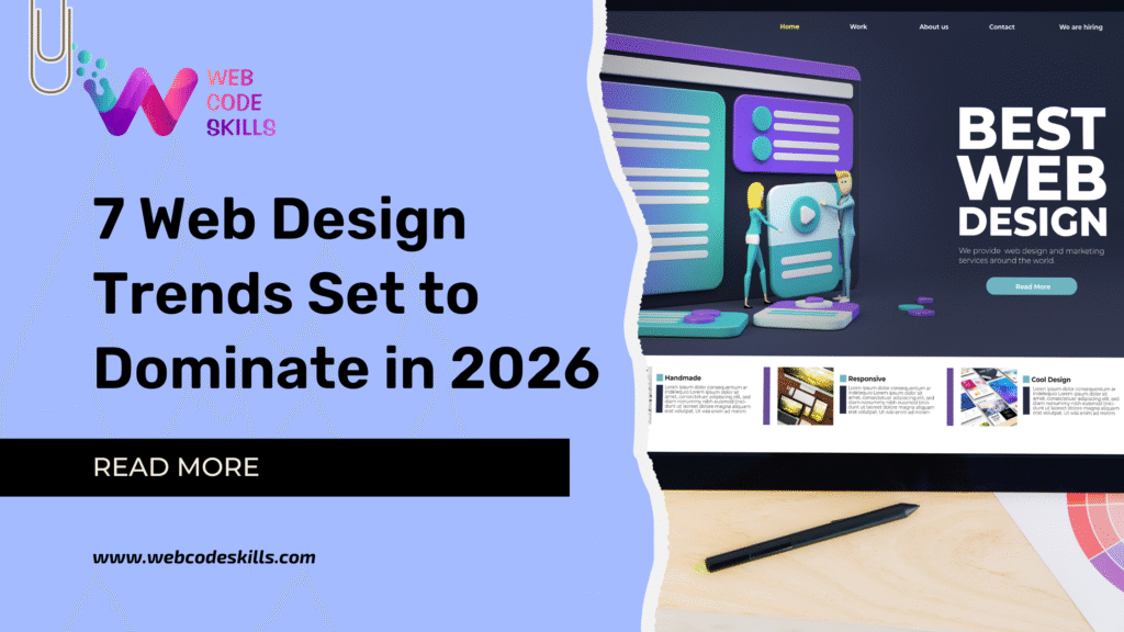 7 Web Design Trends Set to Dominate in 2026