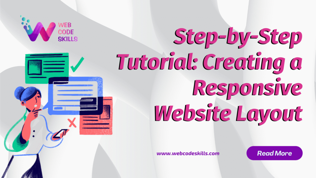 Step-by-Step Tutorial Creating a Responsive Website Layout